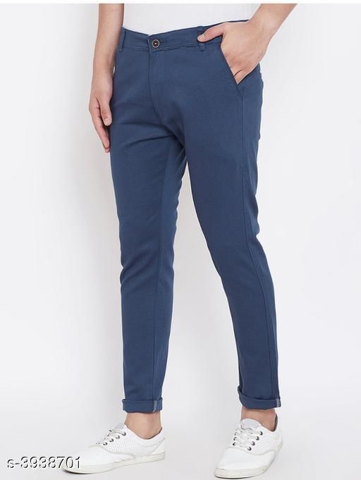 Men's trouser - navy blue